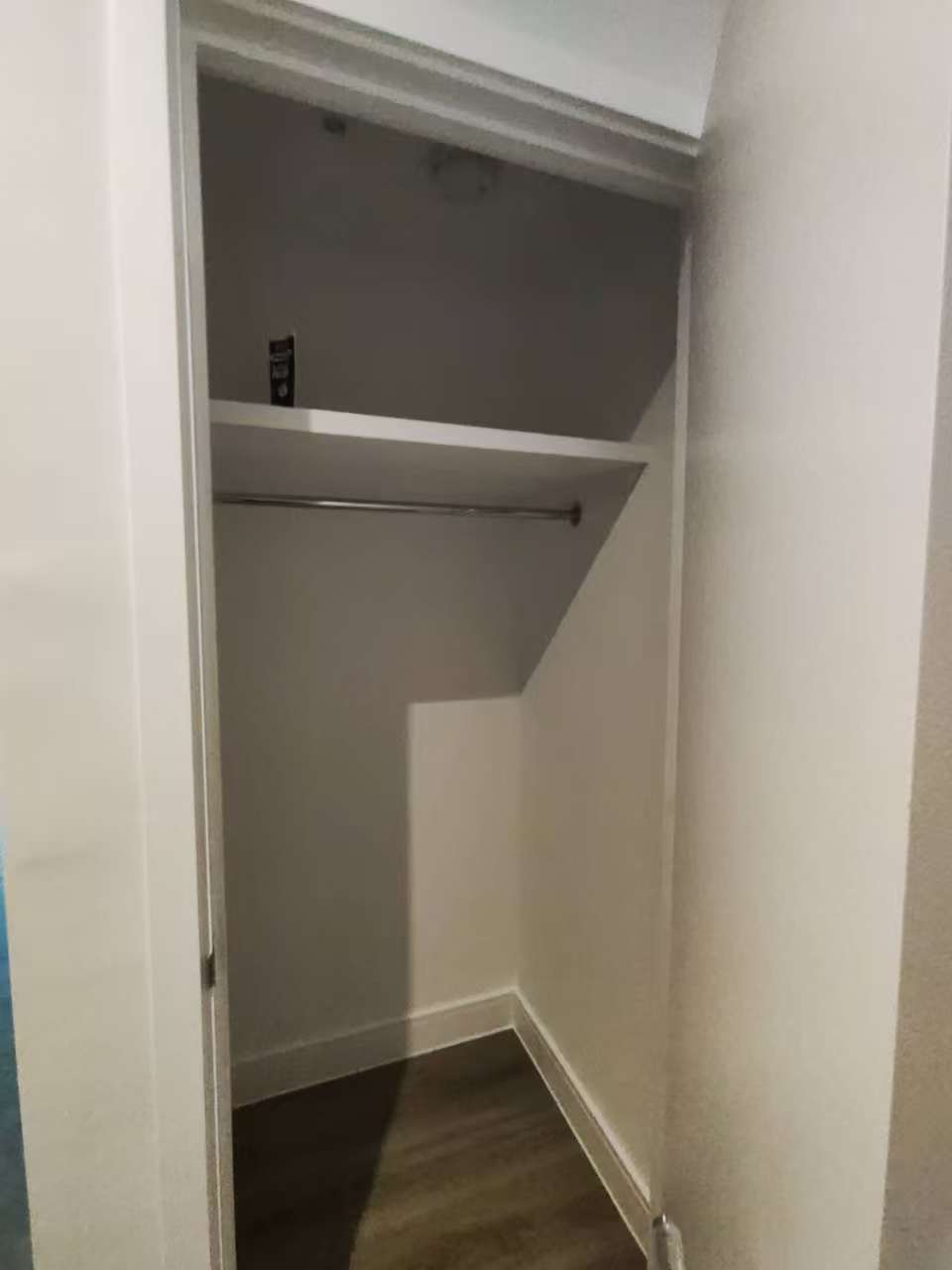 Entrance coat closet