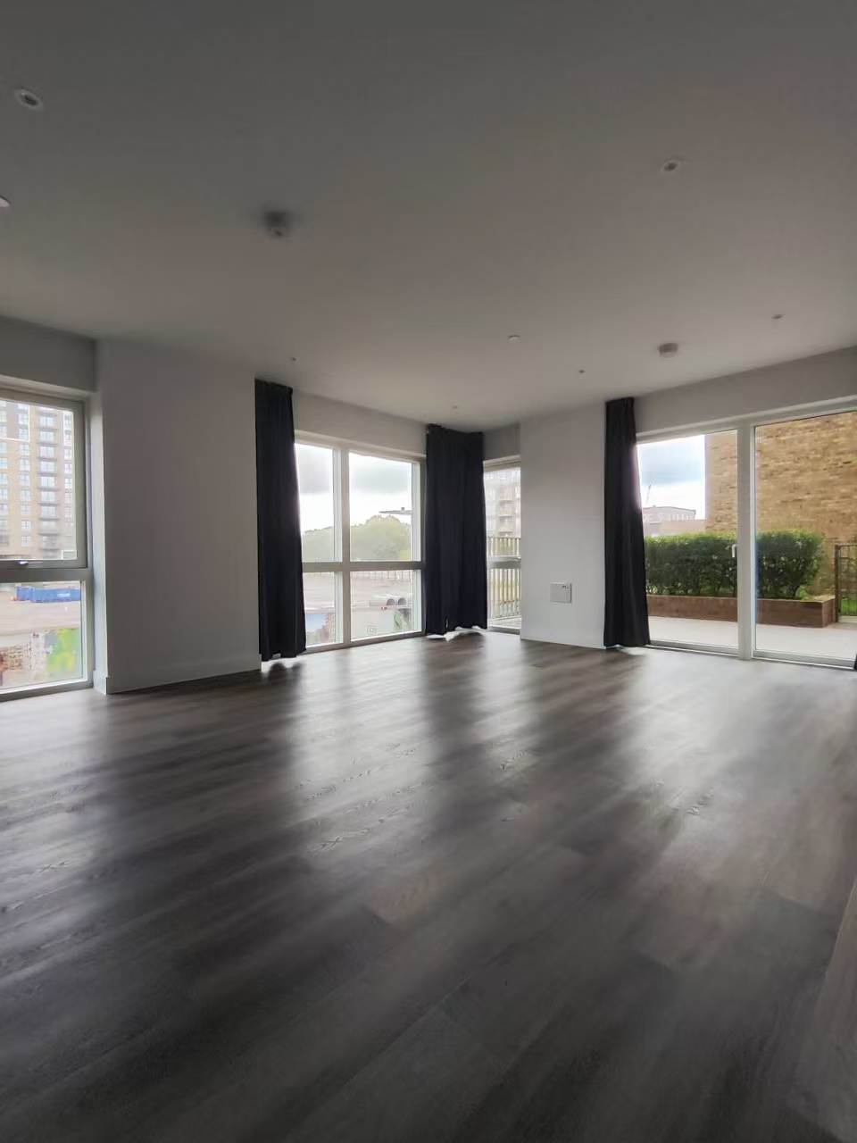 Open-plan living area