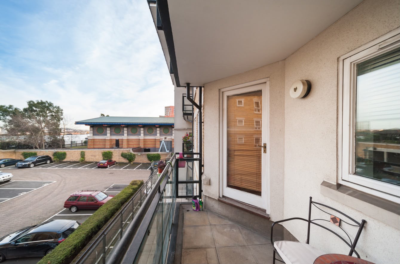Private balcony