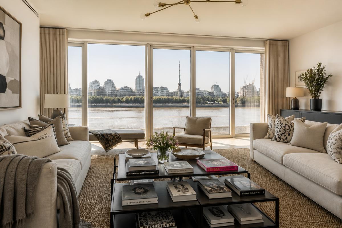 Riverside reception room